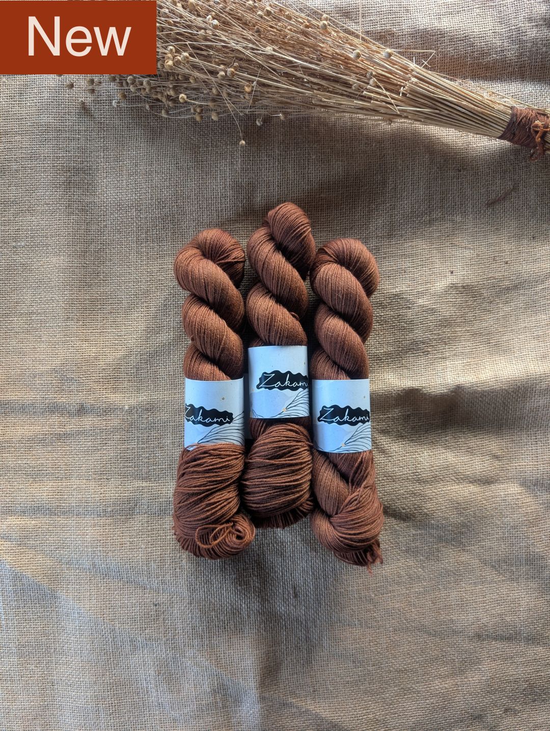 Organic Non-Superwash Merino Fingering Yarns