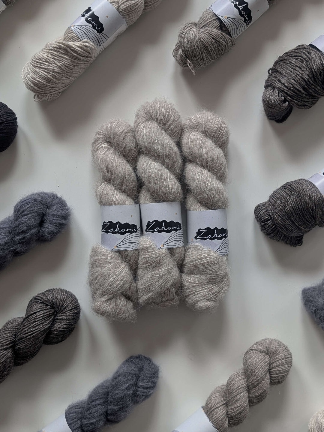 Undyed Yak Fluffy Lace | Lace Weight