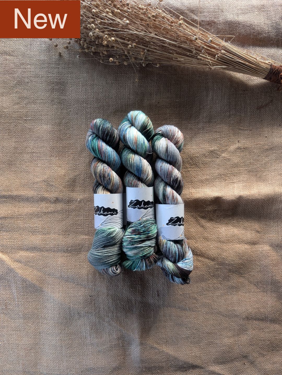 Organic Non-Superwash Merino Fingering Yarns