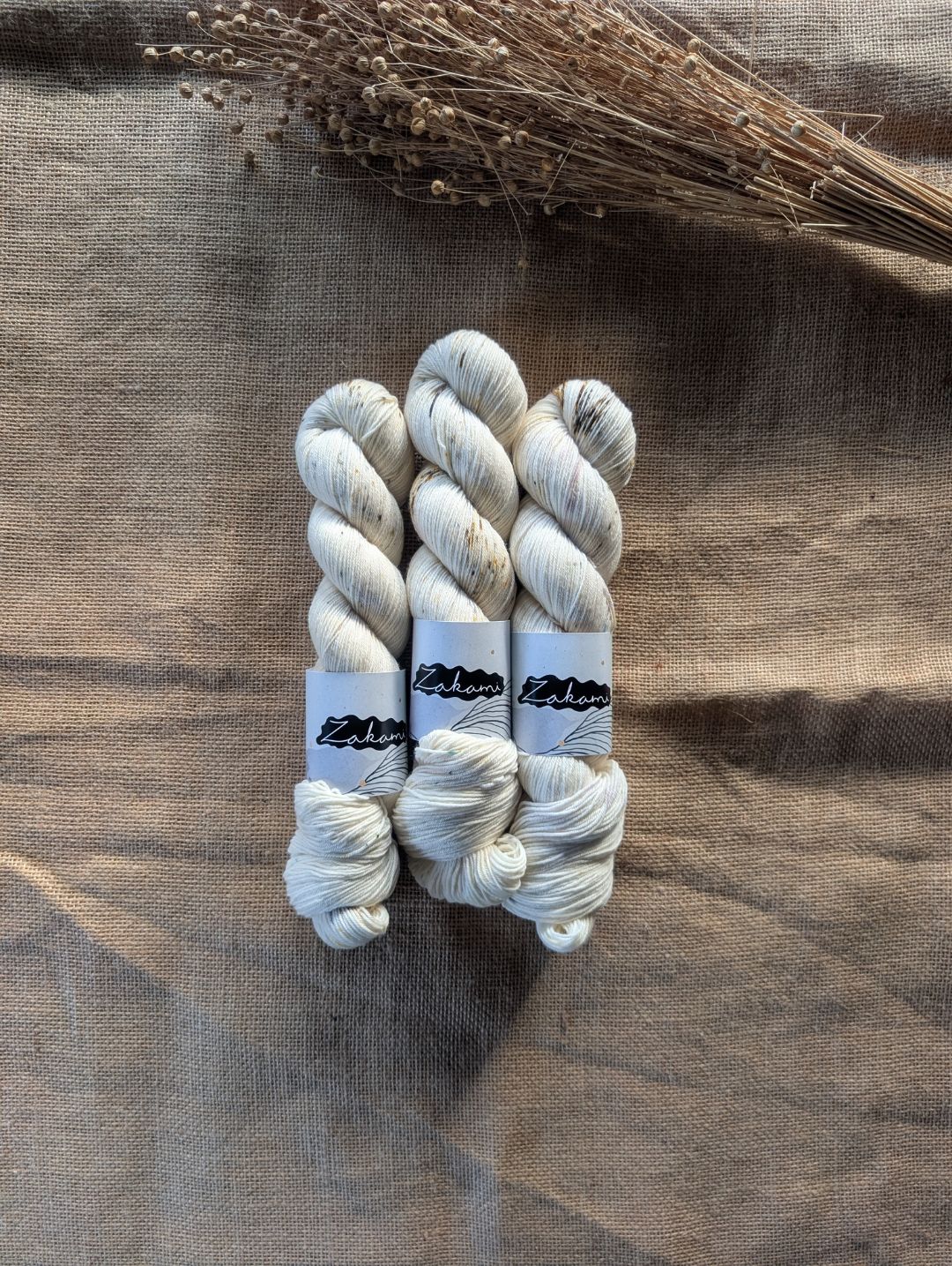 Organic Non-Superwash Merino Fingering Yarns