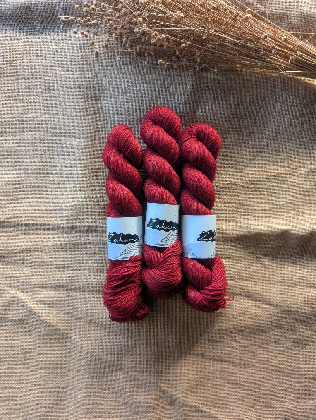 Organic Non-Superwash Merino Fingering Yarns