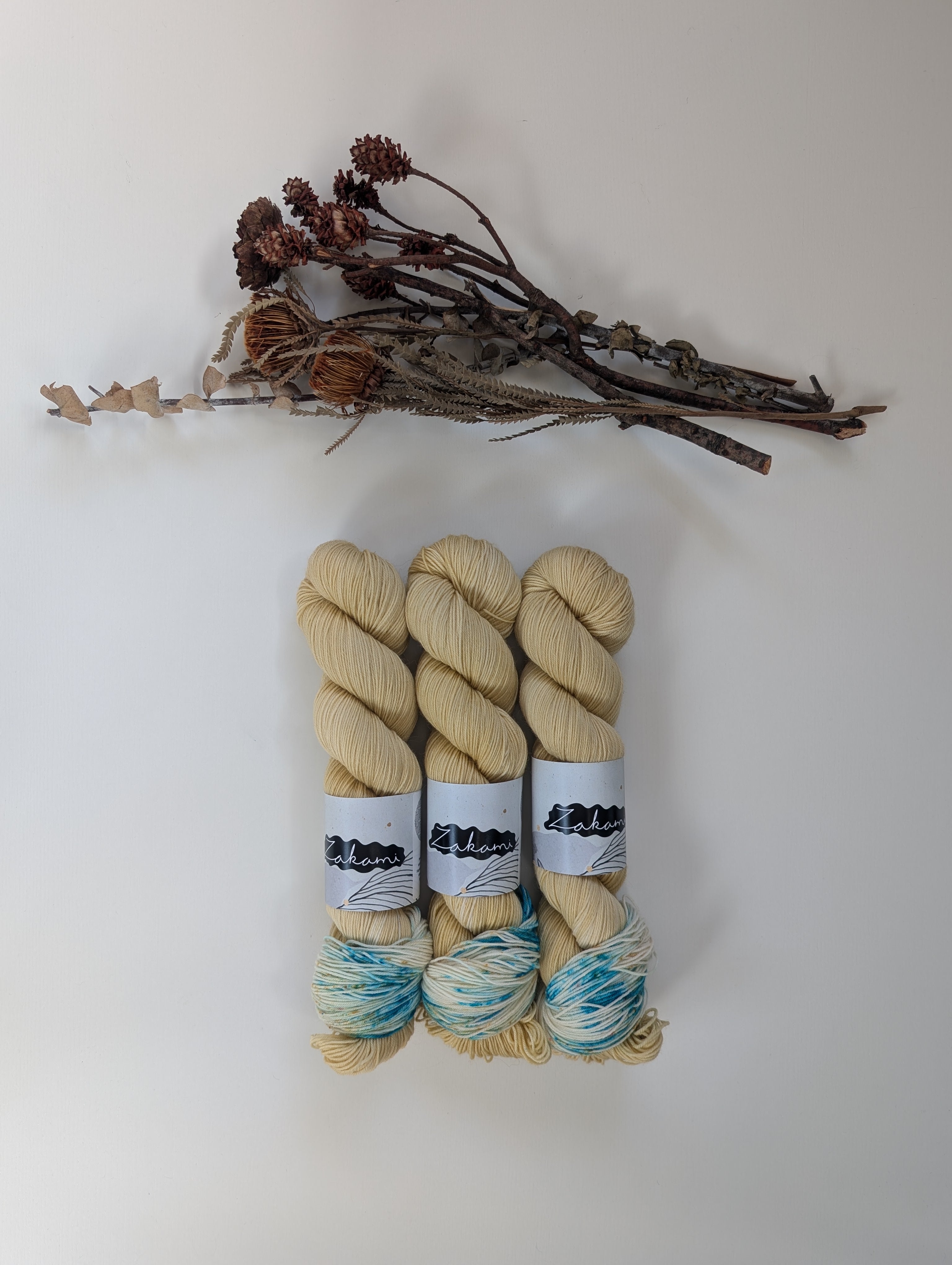 Organic Non-Superwash Merino DK Yarns