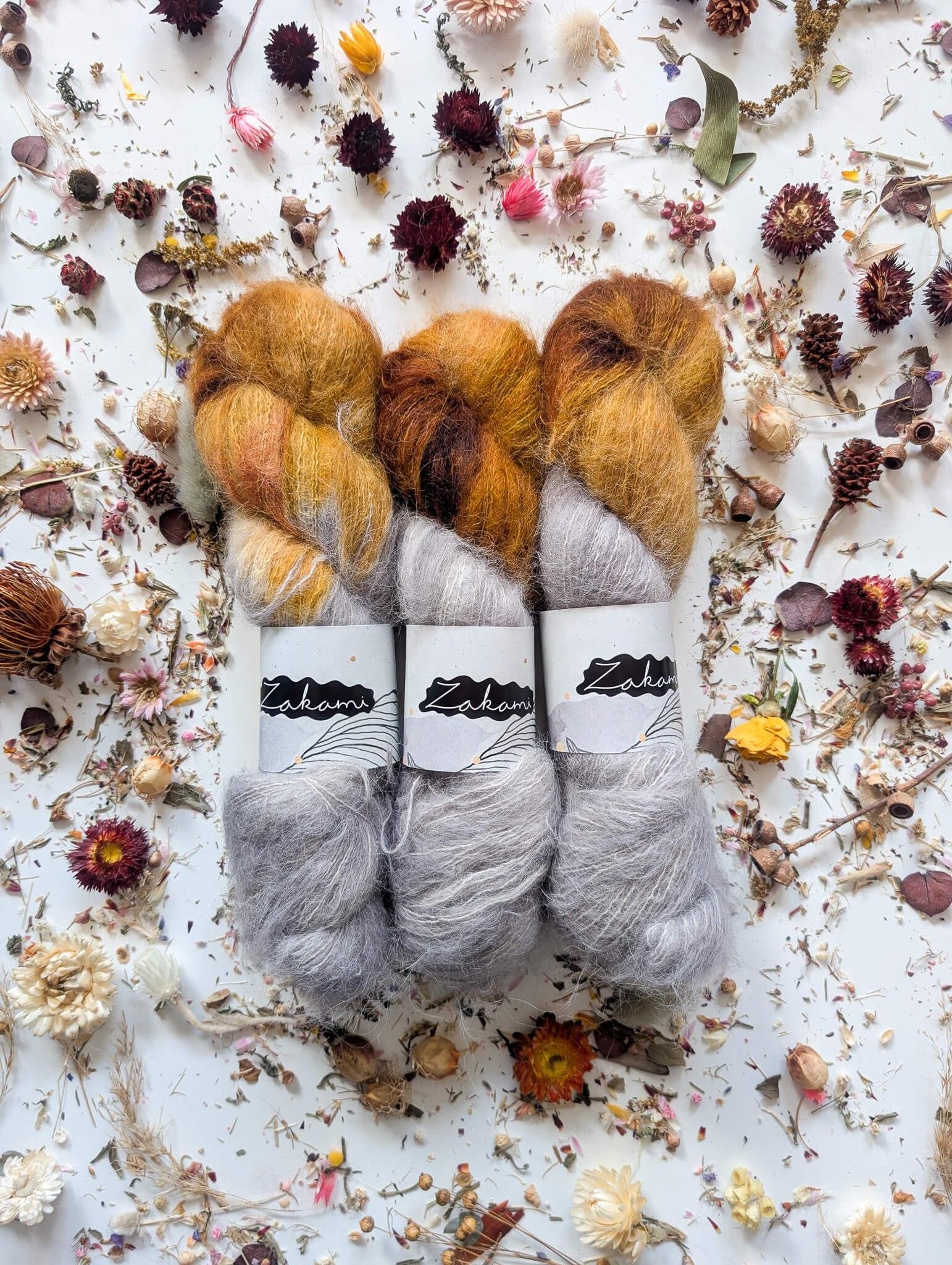 Suri Fluff Fingering Yarns
