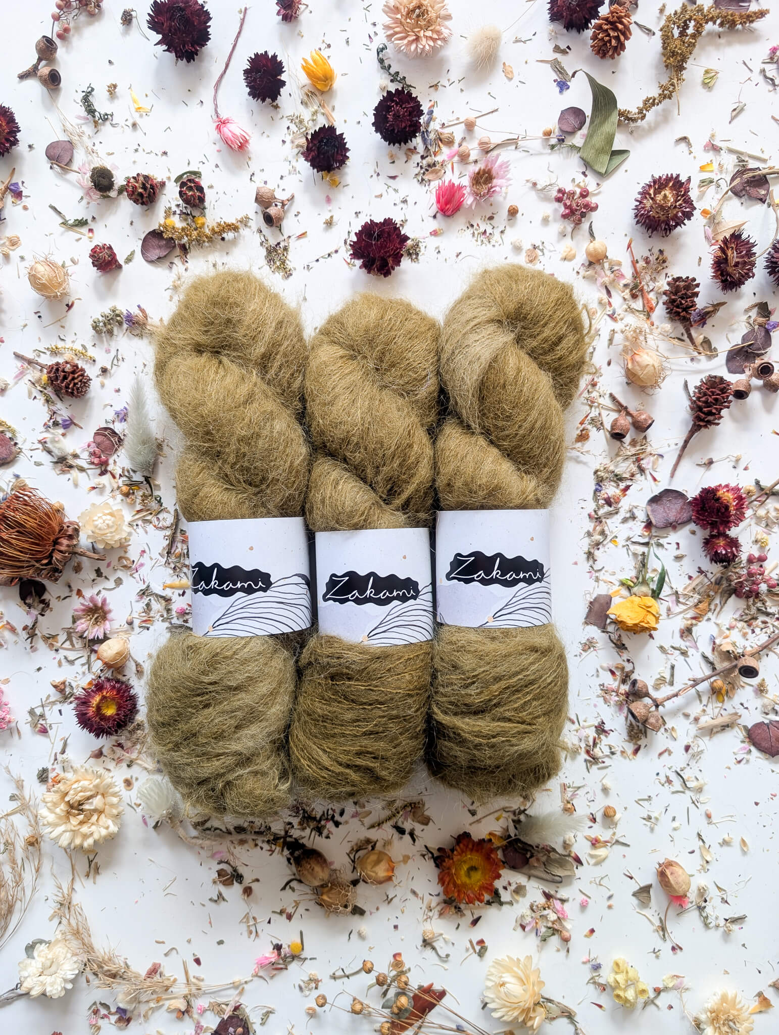 Suri Fluff Fingering Yarns