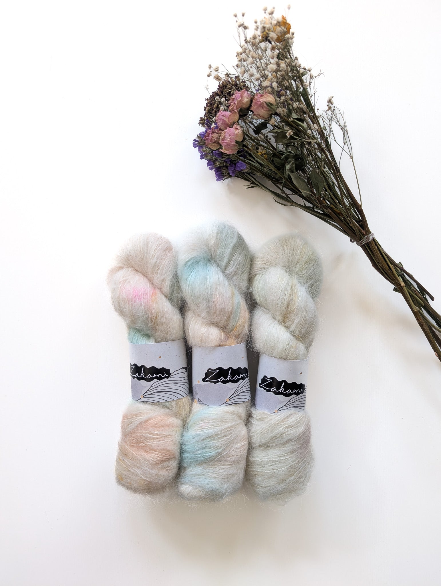 Suri Fluff Fingering Yarns