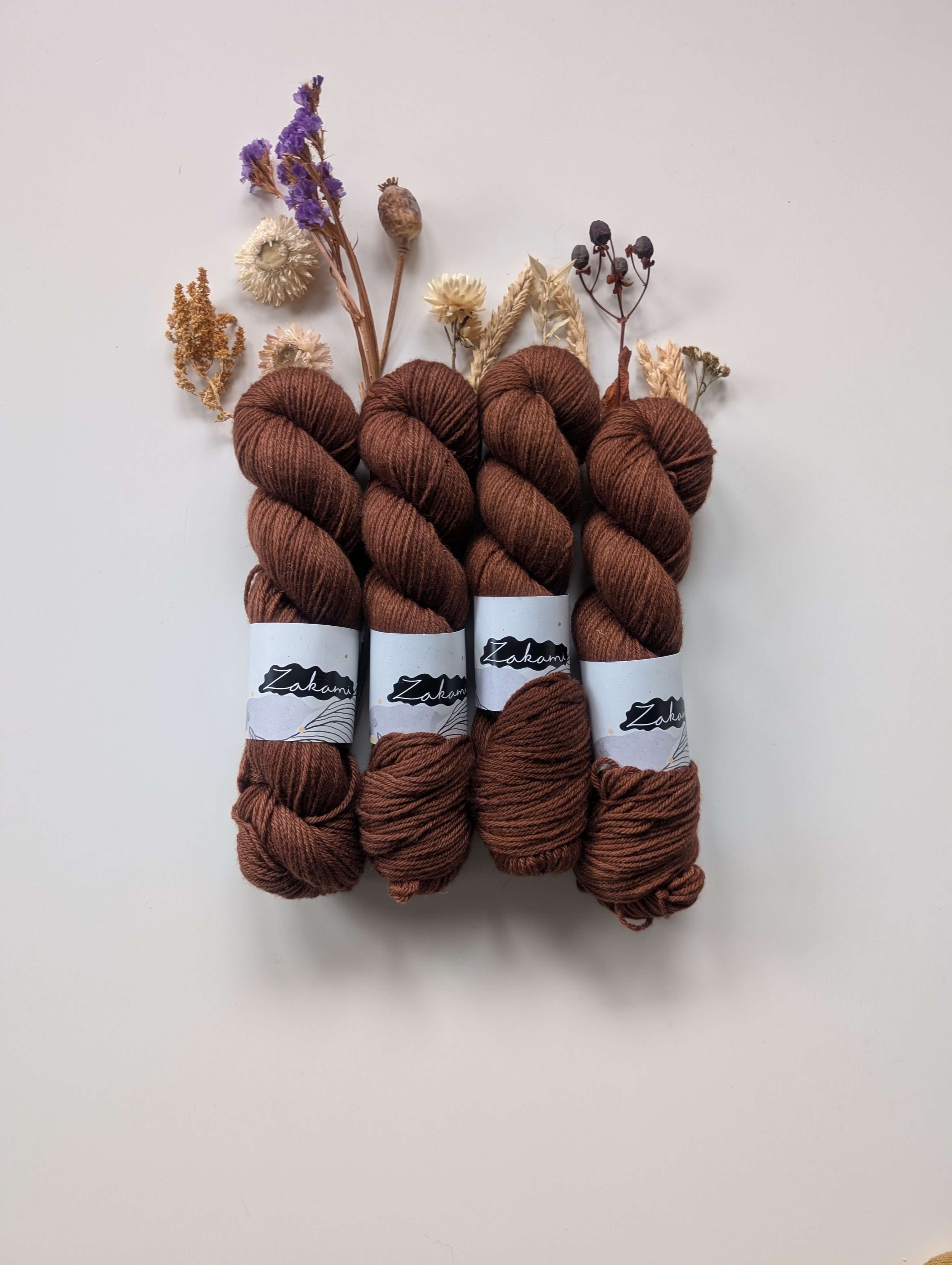 Organic Non-Superwash Merino DK Yarns