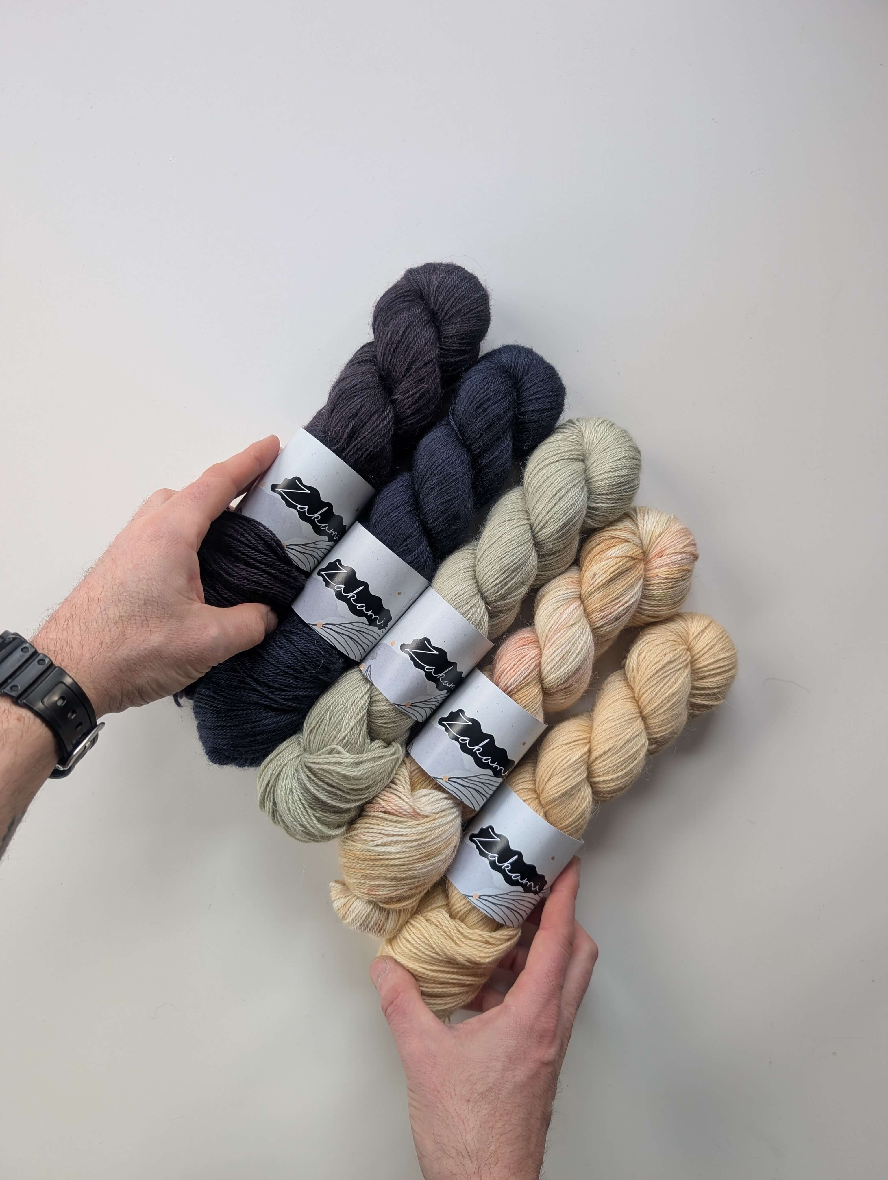 Cashmere Fingering Yarns