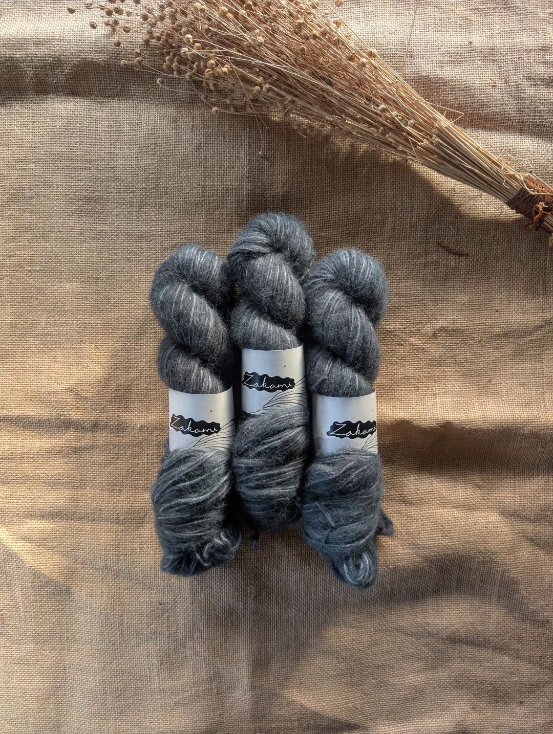 White Alpaca Air Yarns