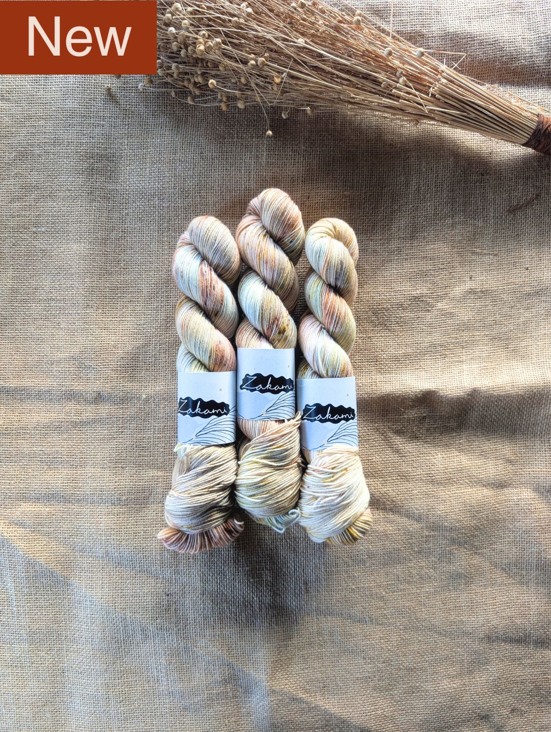 Organic Non-Superwash Merino Fingering Yarns