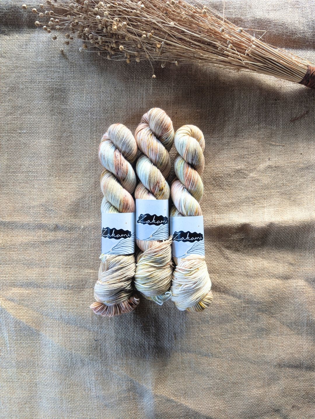 Organic Non-Superwash Merino Fingering Yarns