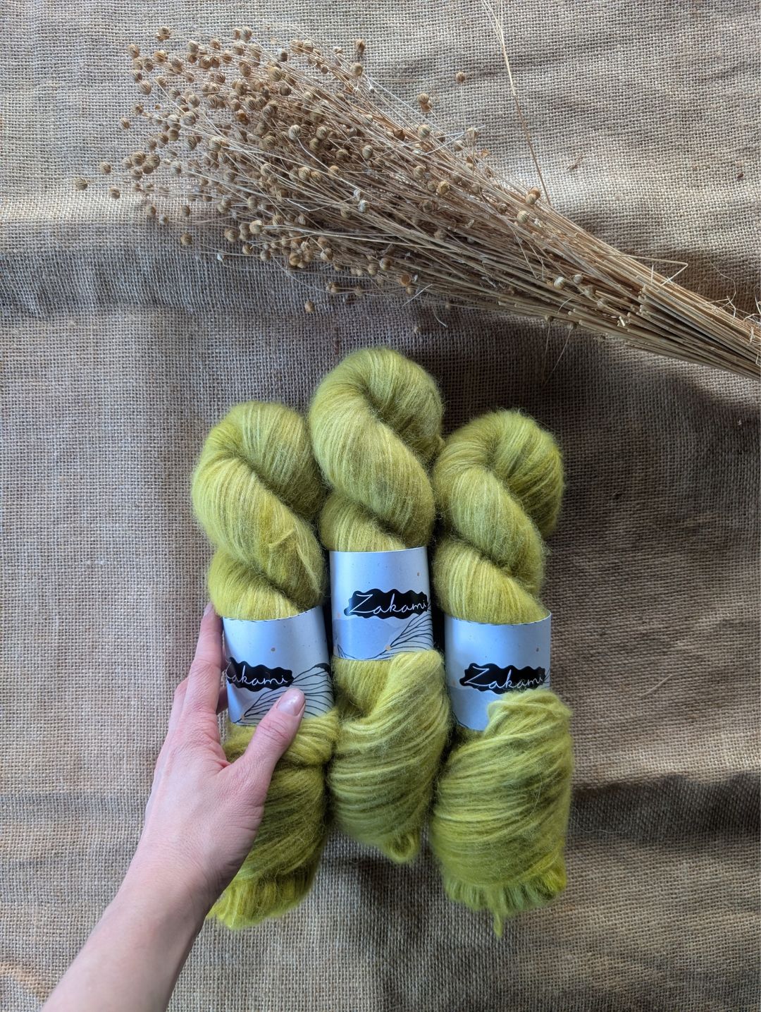 White Alpaca Air Yarns