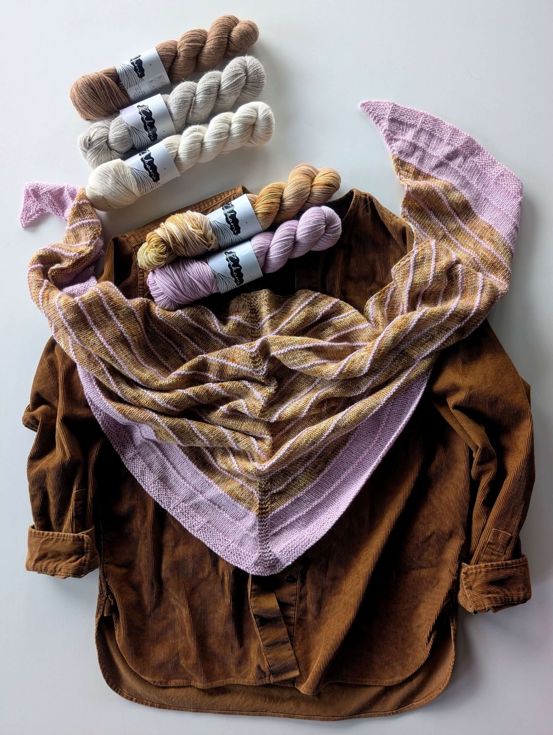 The Altair Shawl by Emma Vining x Zakami - IN STOCK