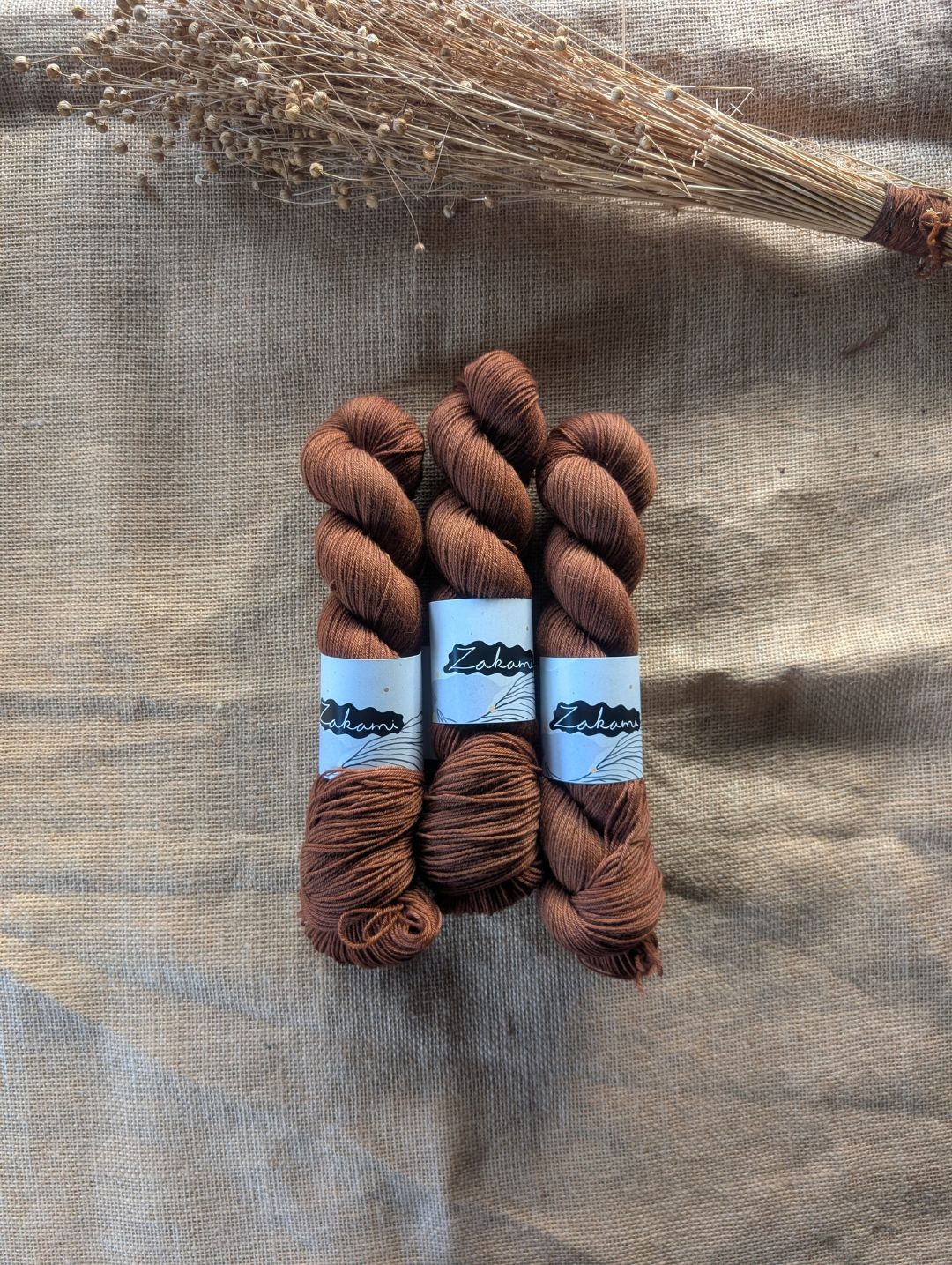 Organic Non-Superwash Merino Fingering Yarns