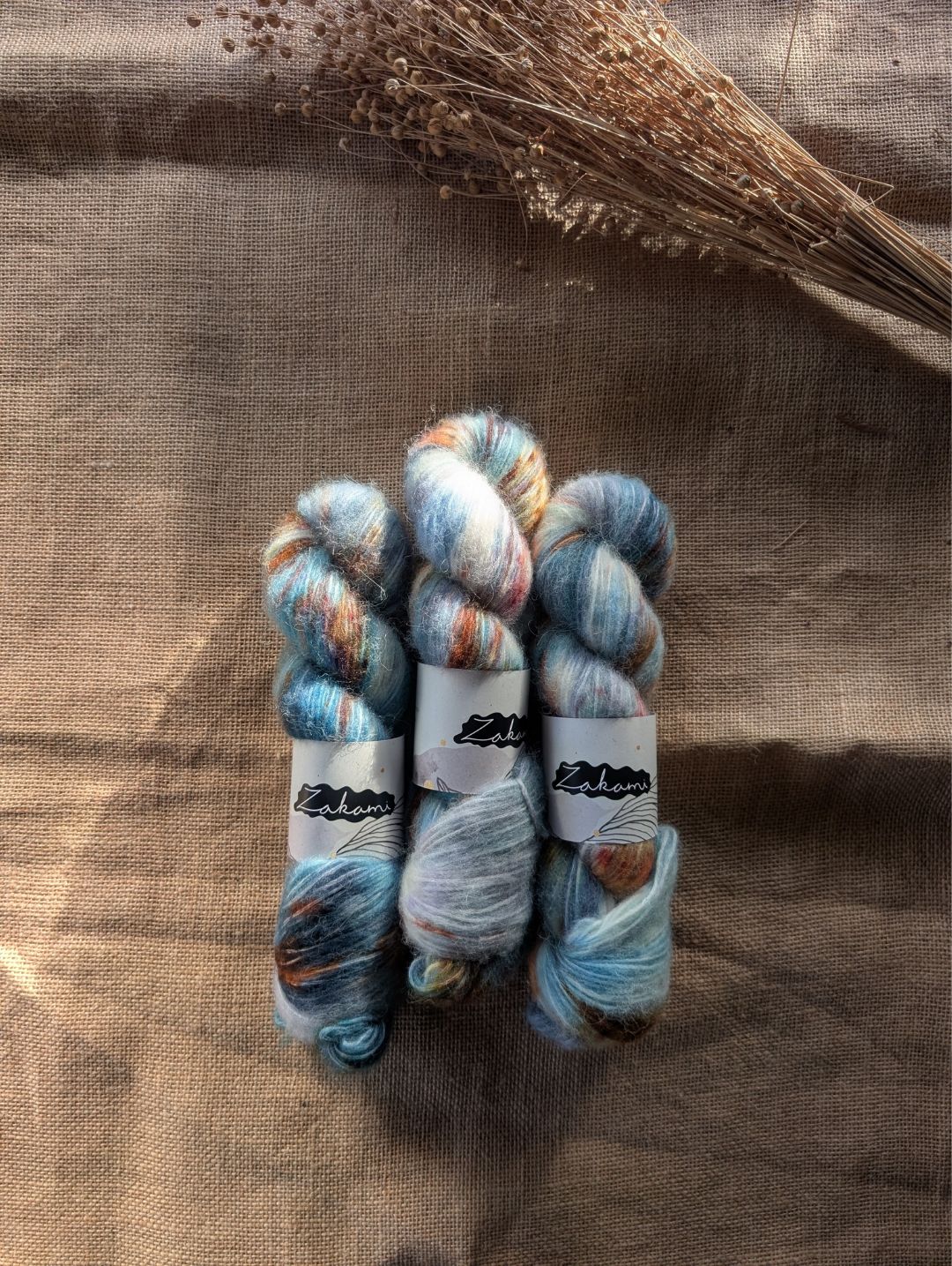 White Alpaca Air Yarns