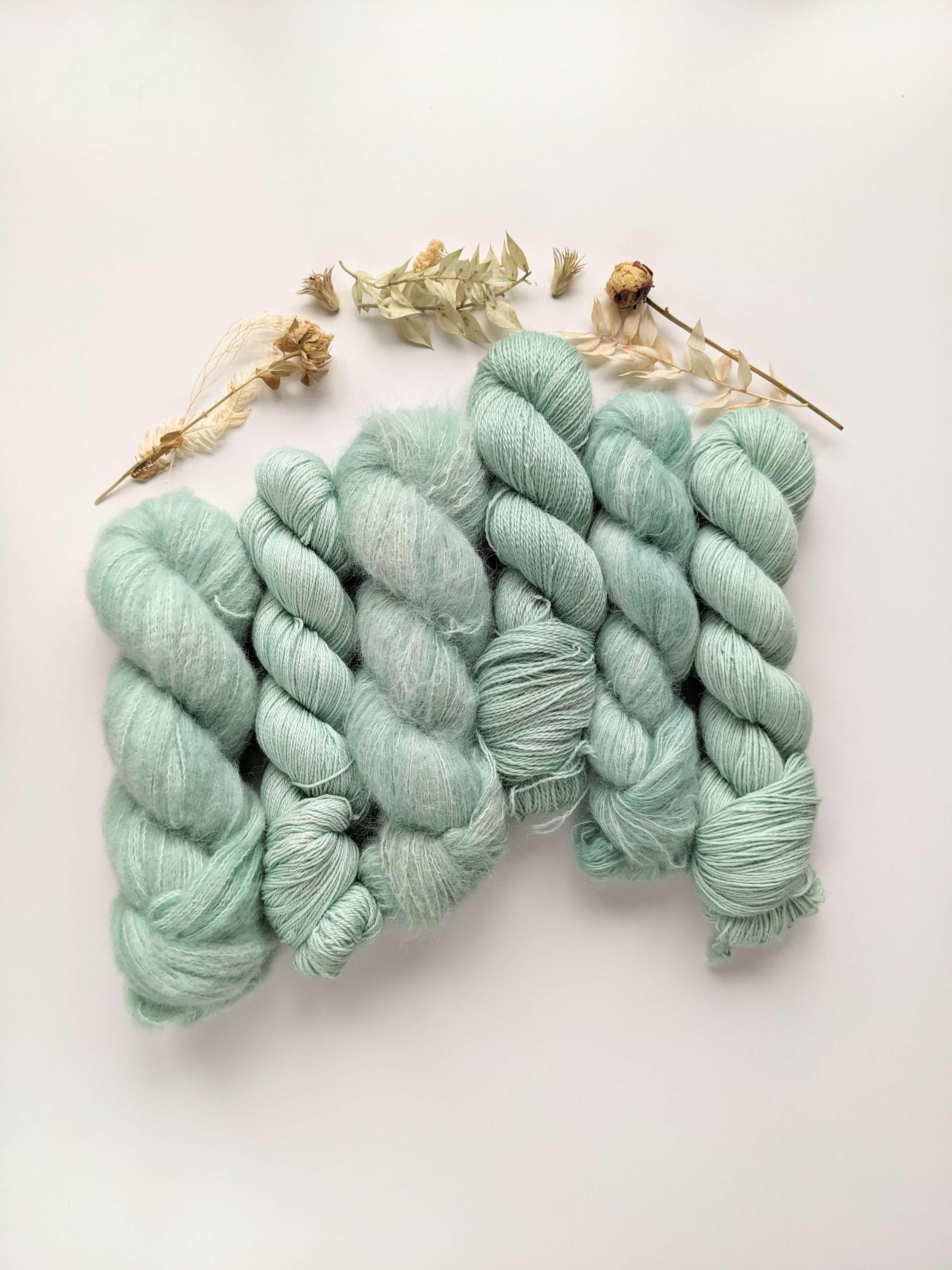 Hint of Mint (DYED TO ORDER)