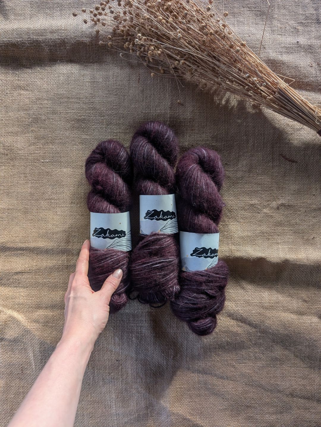 White Alpaca Air Yarns