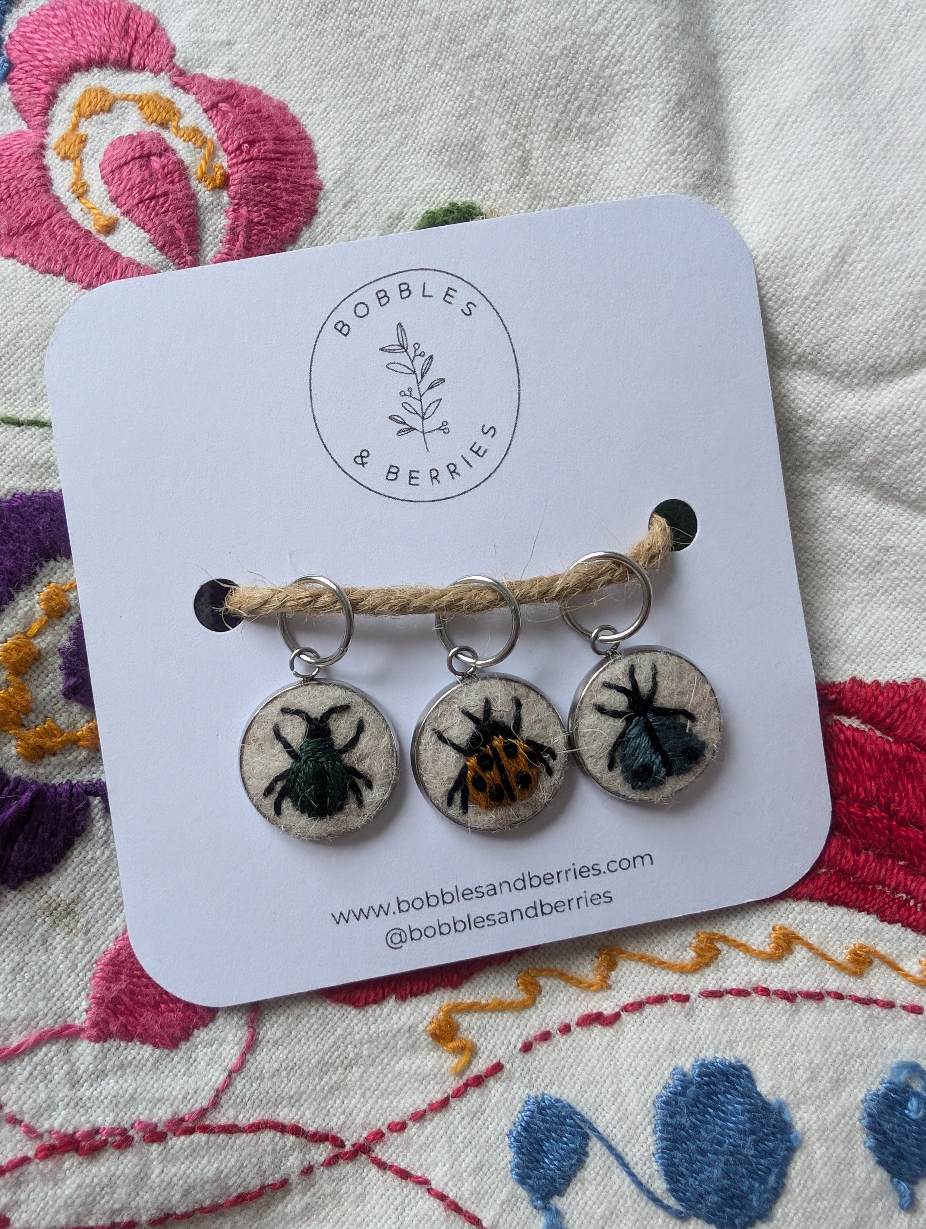 Set of stitch markers