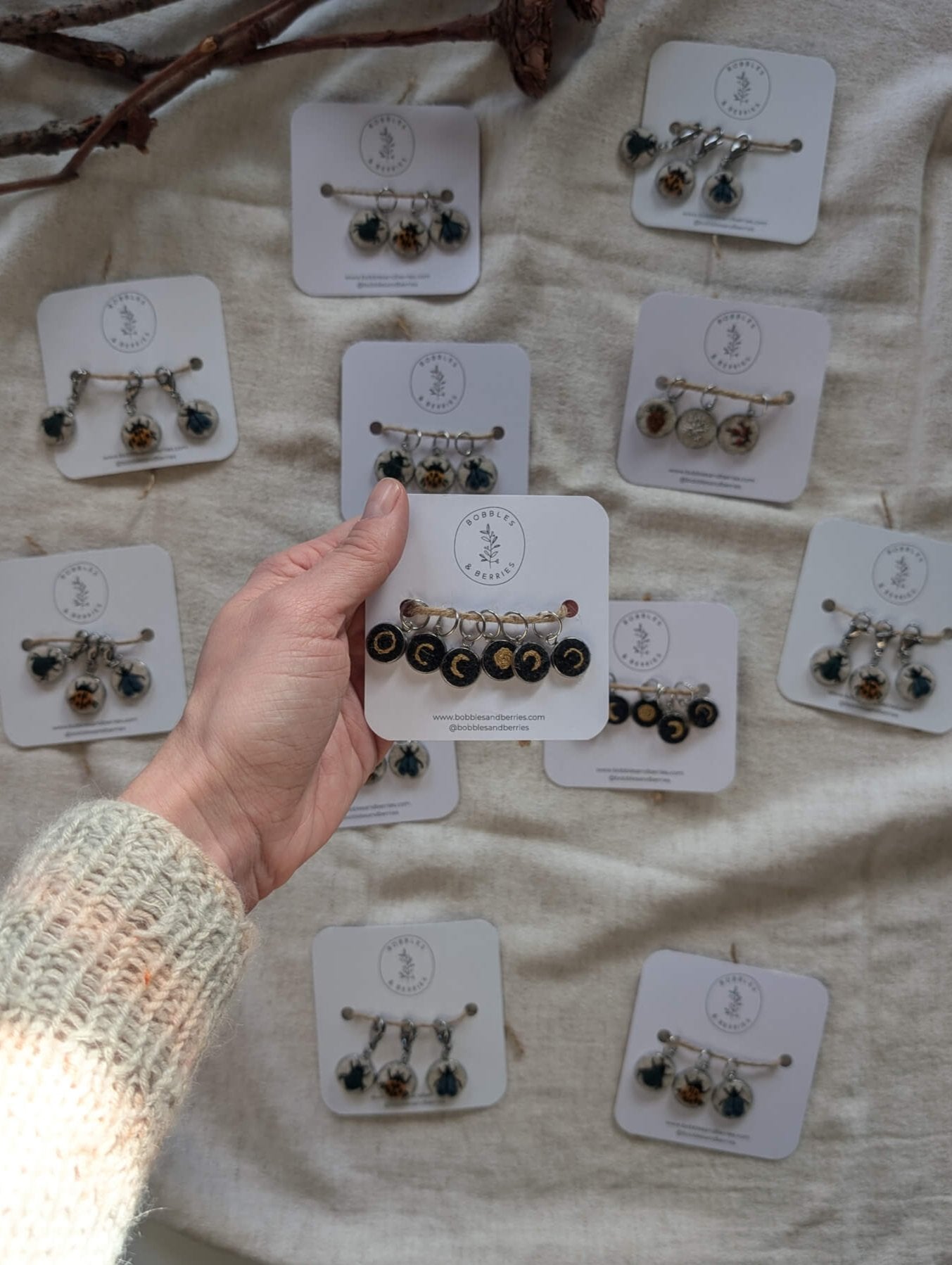 Set of stitch markers