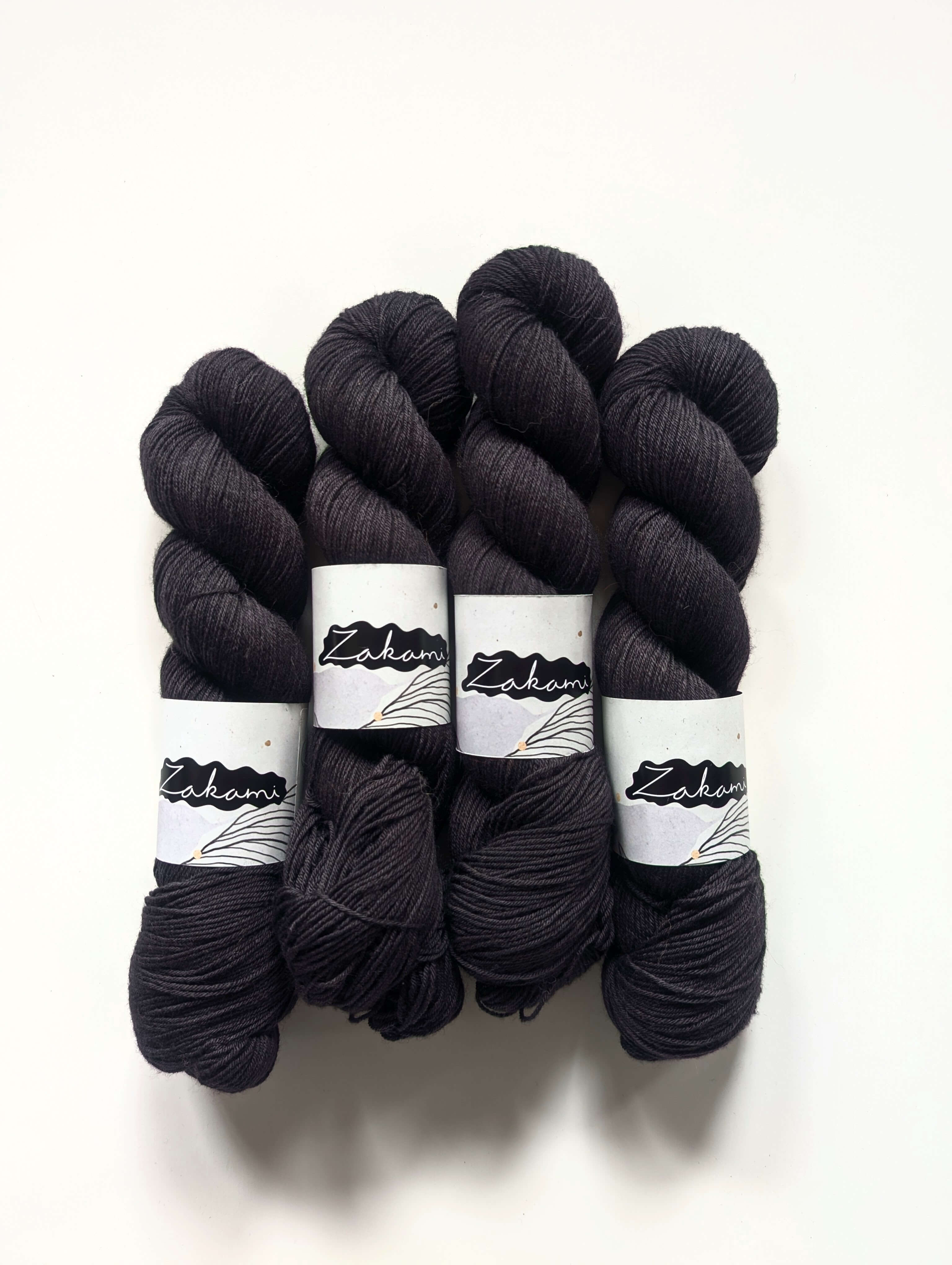 Organic Non-Superwash Merino Fingering Yarns