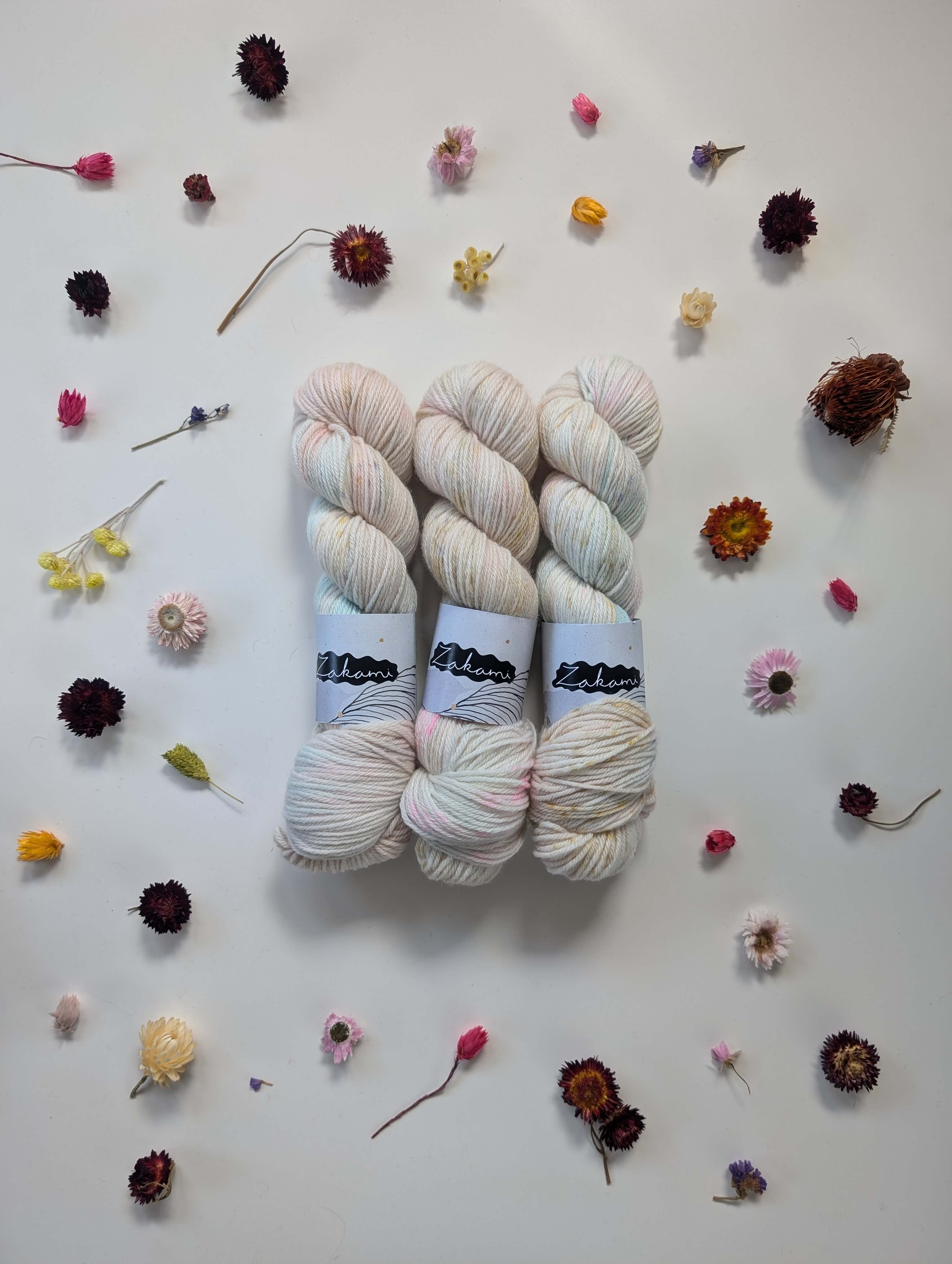 Organic Non-Superwash Merino DK Yarns