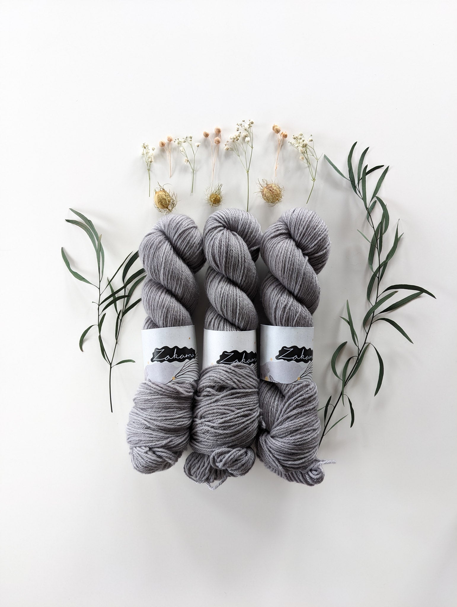 Organic Non-Superwash Merino DK Yarns