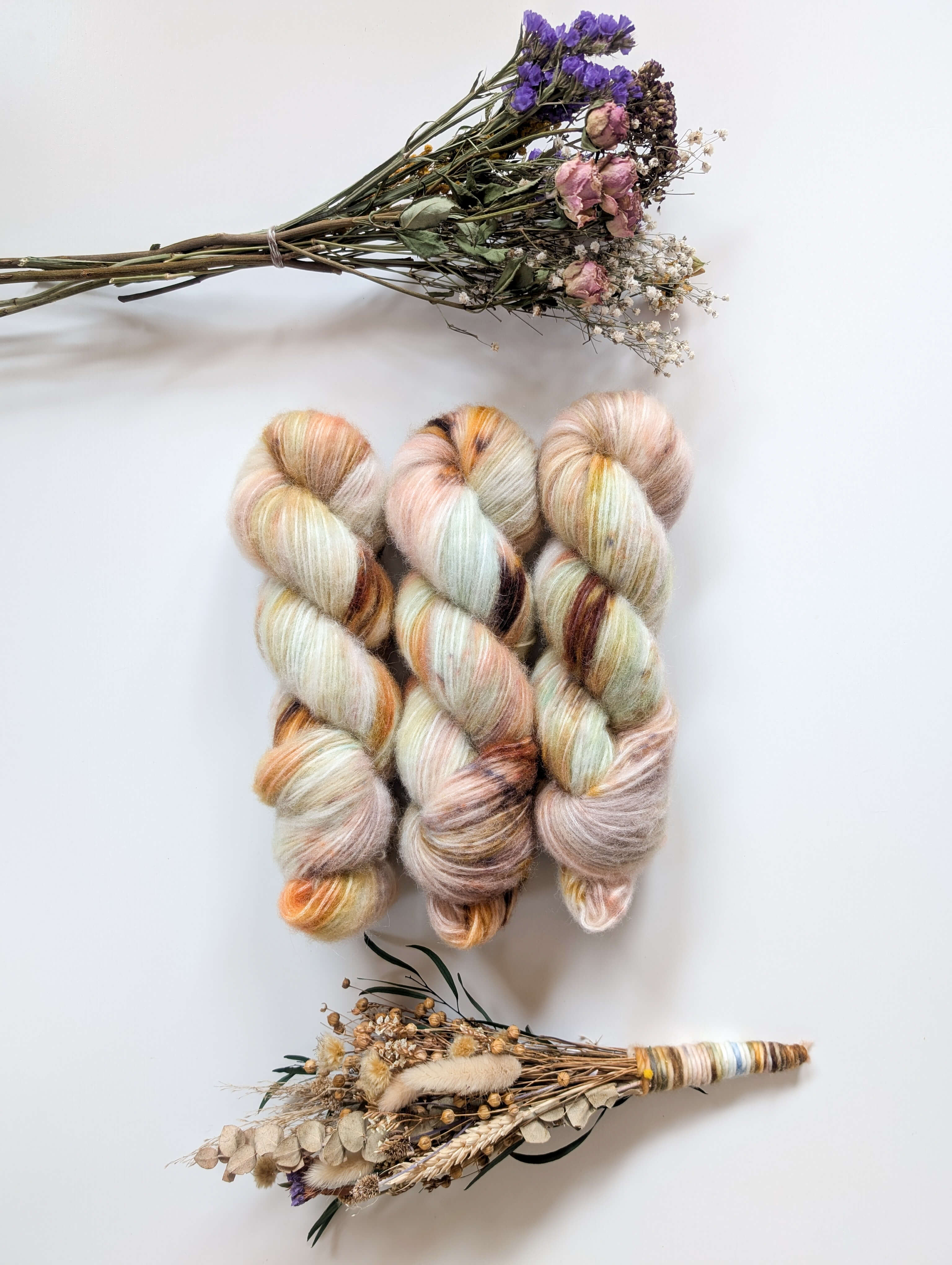 White Alpaca Air Yarns