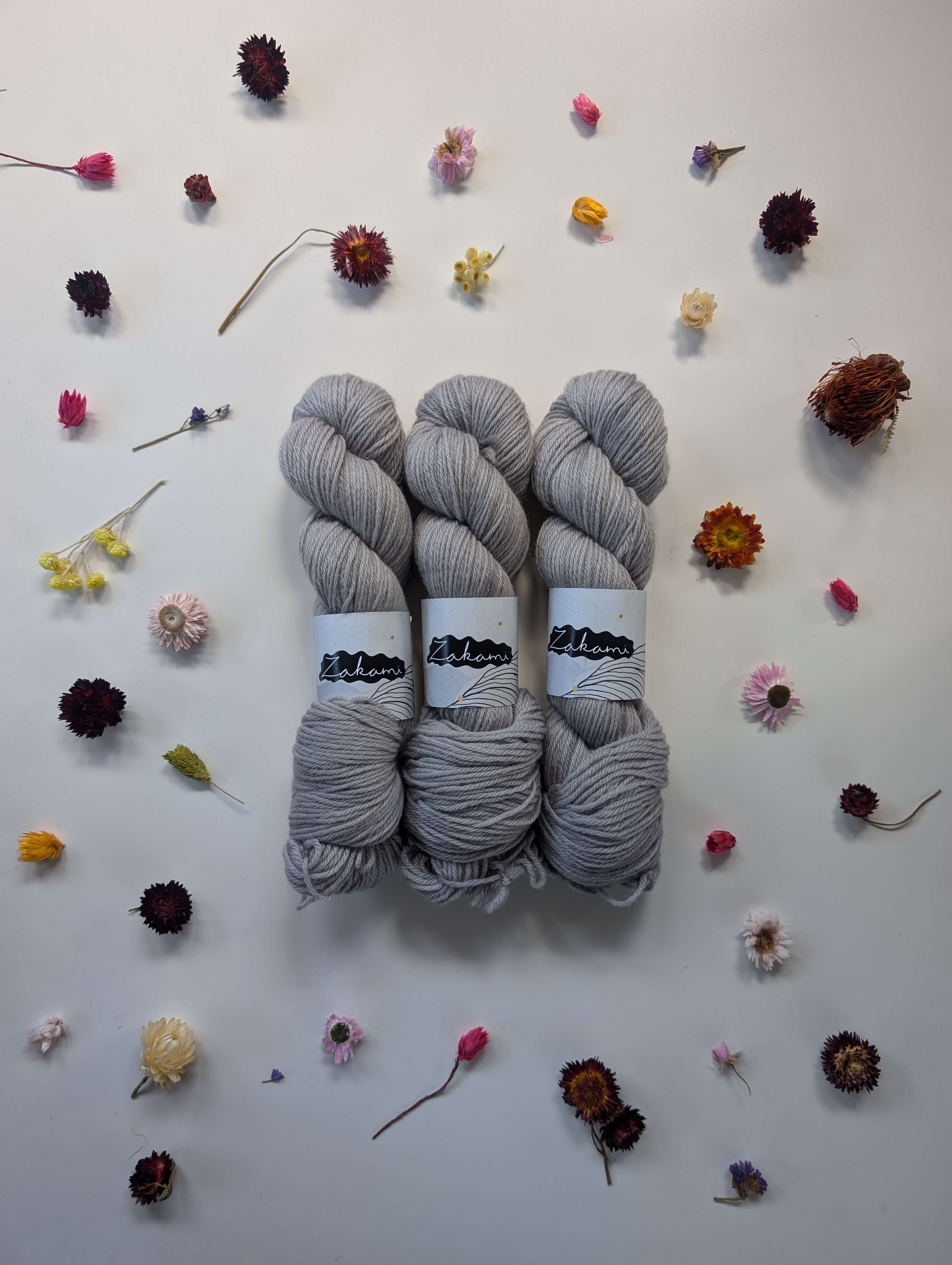 Organic Non-Superwash Merino DK Yarns