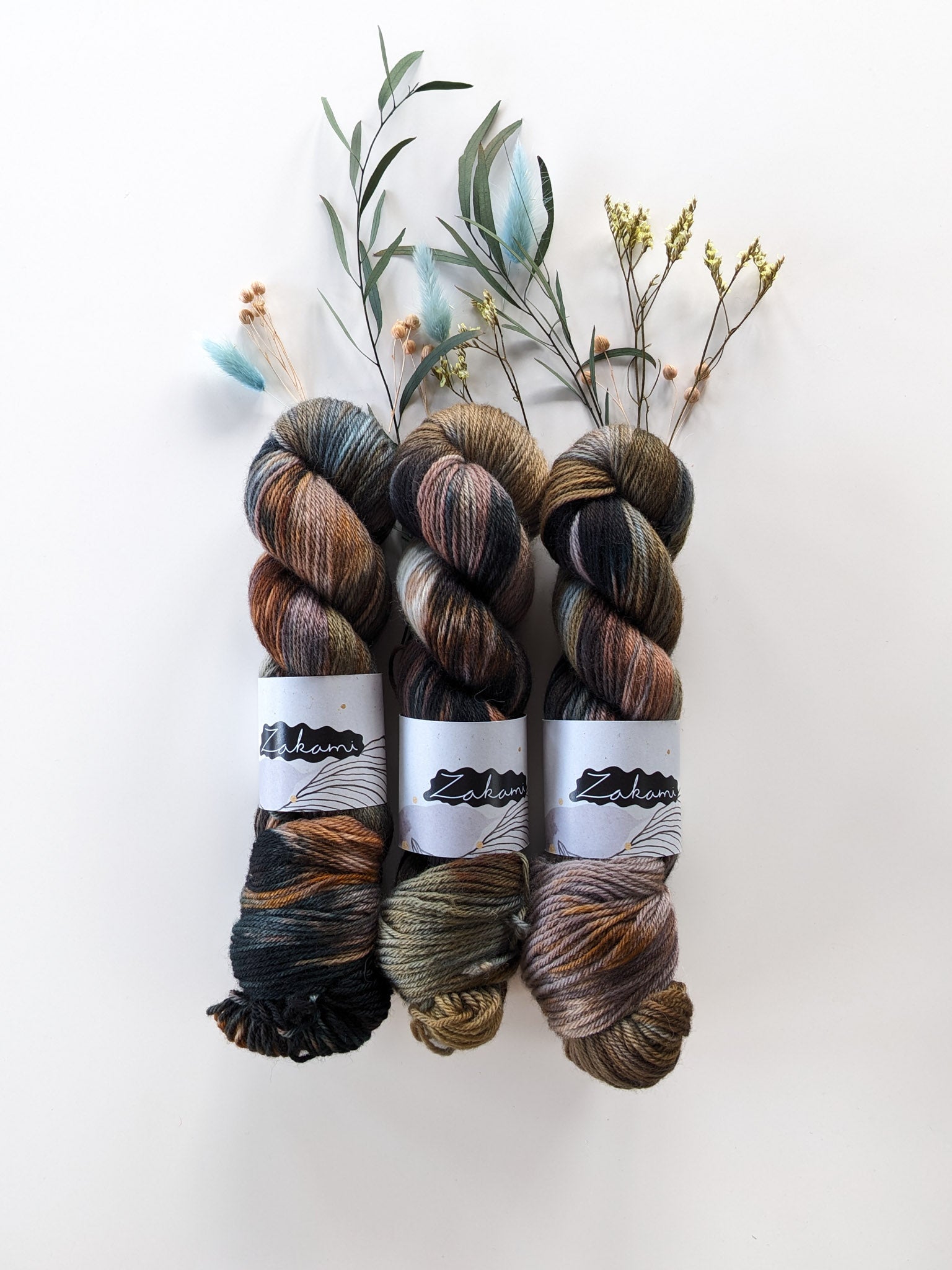 Organic Non-Superwash Merino DK Yarns