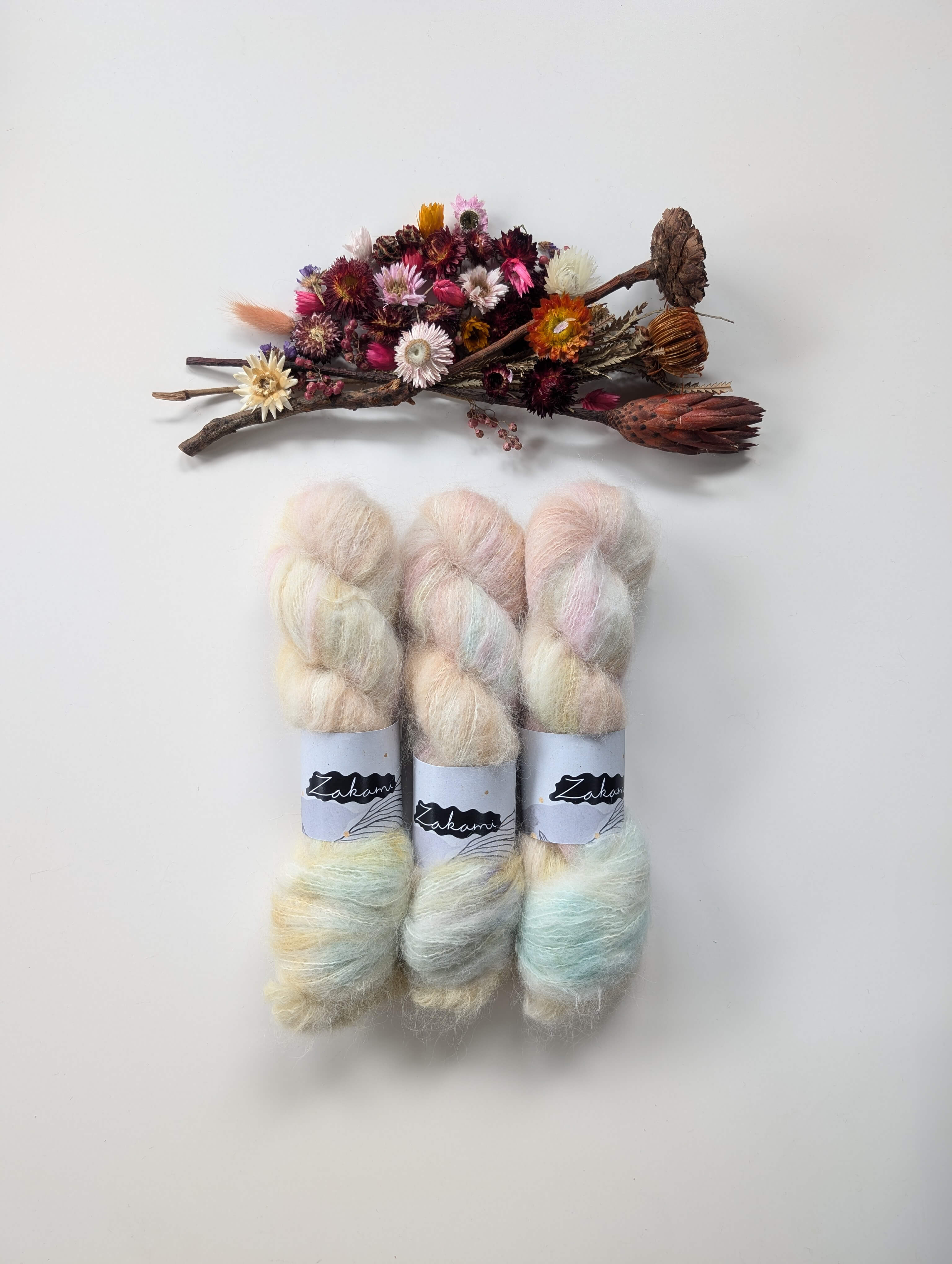 Suri Fluff Fingering Yarns