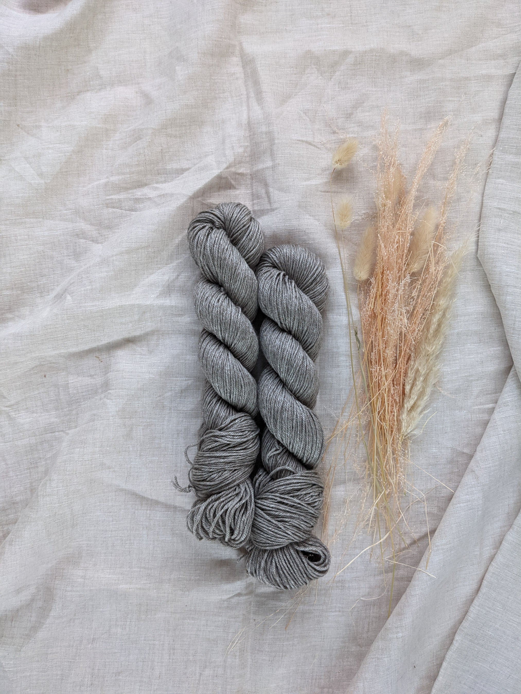 Undyed Yak, Silk, Merino DK