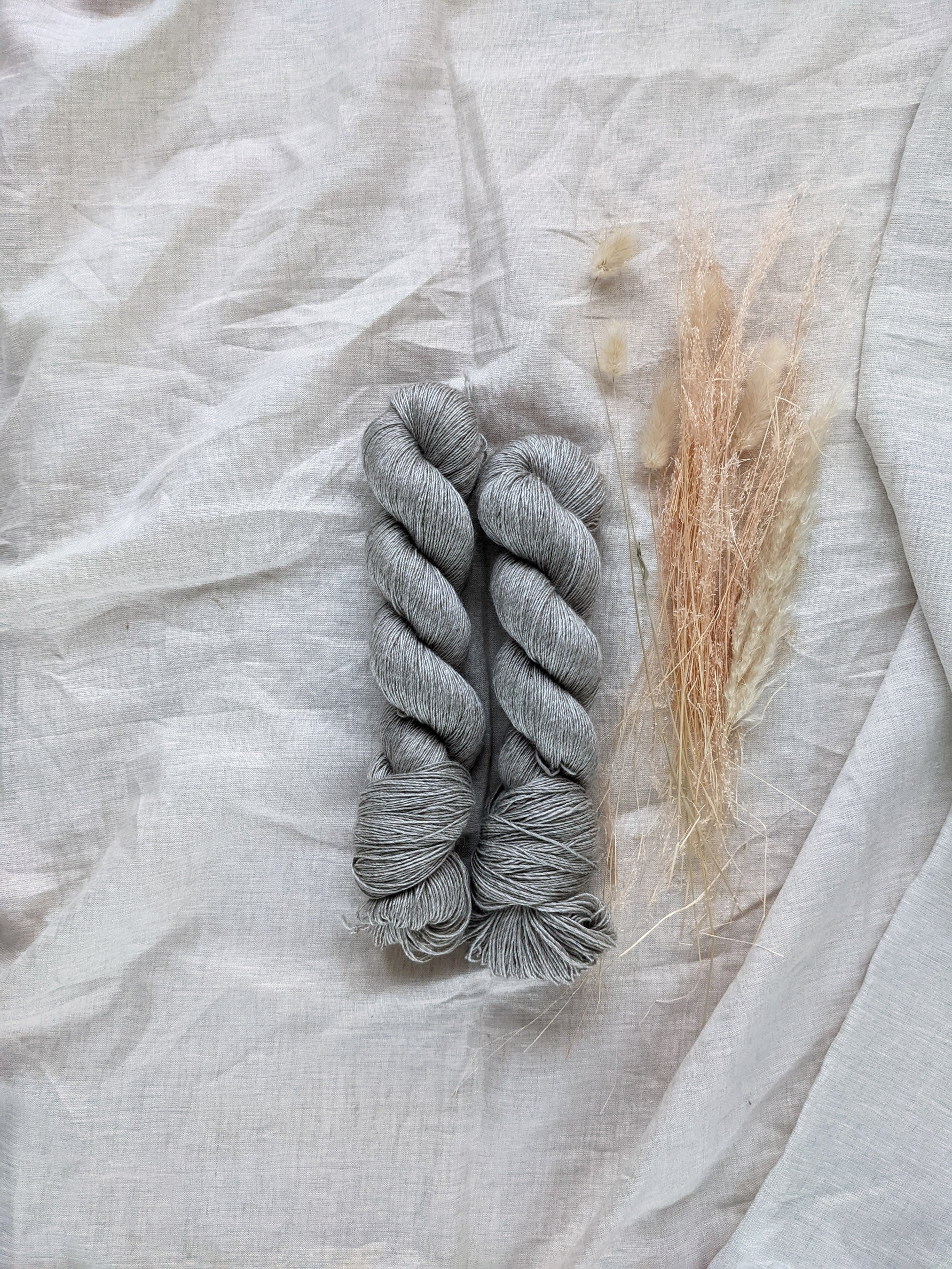 Undyed Yak, Silk, Merino | Fingering Singles